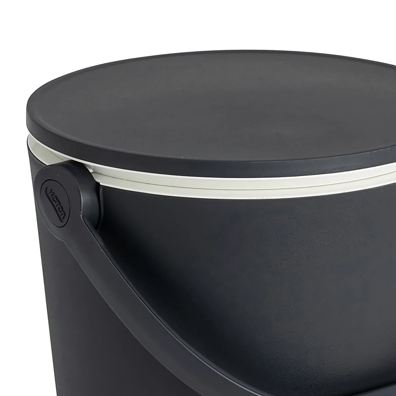 Keter GoBar Outdoor Ice Cooler Table Garden Furniture - Dark Grey / Cream 4 Keter GoBar Outdoor Ice Cooler Table Garden Furniture - Dark Grey / Cream - Image 4