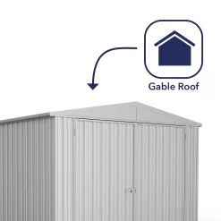 Absco 10 X 20ft Utility Workshop Apex Metal Shed - Zinc 11 Absco 10 X 20ft Utility Workshop Apex Metal Shed - Zinc -Garden Haven Shop 13440861 1184929163712481