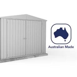 Absco 10 X 20ft Utility Workshop Apex Metal Shed - Zinc 15 Absco 10 X 20ft Utility Workshop Apex Metal Shed - Zinc -Garden Haven Shop 13440861 1984929163945152