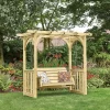 Anchor Fast FSC Milldale Swing Seat With Arbour