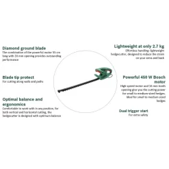 Bosch EasyHedgeCut 55-16 Hedge Trimmer 7 Bosch EasyHedgeCut 55-16 Hedge Trimmer -Garden Haven Shop 13496929 1834931199893331