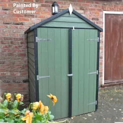 Shire 4x3ft Pressure Treated Double Door Overlap Garden Shed -Garden Haven Shop 13505241 1644926475399824