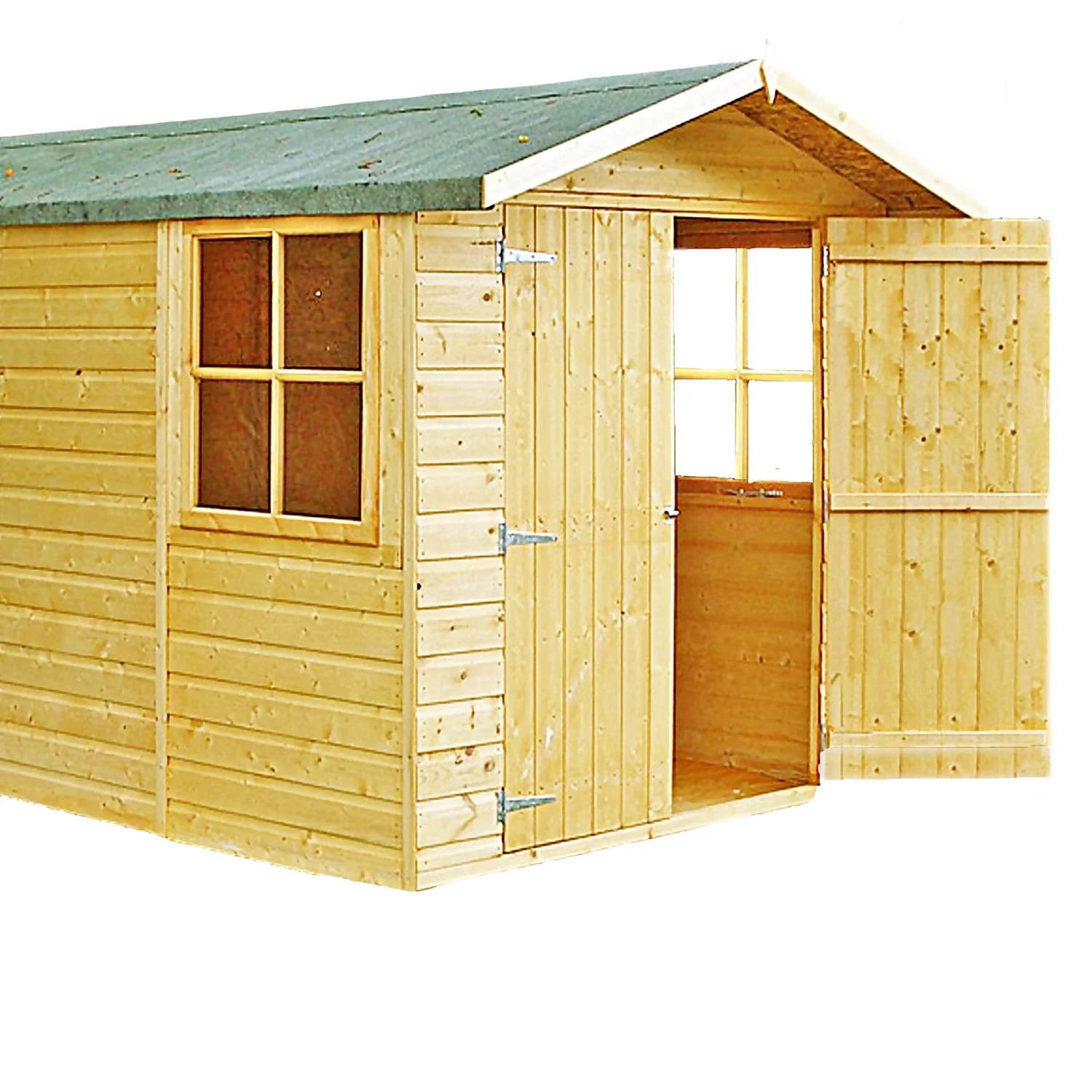 Shire 7 X 13ft Jersey Double Door Garden Shed - Including Installation 1 Shire 7 X 13ft Jersey Double Door Garden Shed - Including Installation