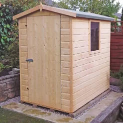 Shire 6 X 4ft Lewis Garden Shed - Including Installation -Garden Haven Shop 13505253 4294926474277995