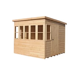 Shire 8 X 6ft Sun Pent Shed