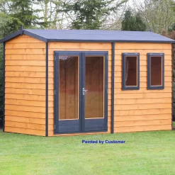 Shire 12 X 7ft Double Door Garden Office - Including Installation -Garden Haven Shop 13505326 1104931200430772