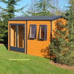 Shire 12 X 7ft Double Door Garden Office - Including Installation -Garden Haven Shop 13505326 6964931200530321