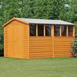 Shire 10x8ft Overlap Garden Shed - Including Installation 12 Shire 10x8ft Overlap Garden Shed - Including Installation -Garden Haven Shop 13508660 1374926475873800