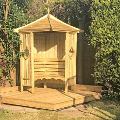 Shire 5x5 Corner Garden Arbour -Garden Haven Shop 13508668 2634932698255283
