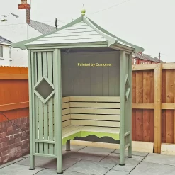 Shire 5x5 Corner Garden Arbour -Garden Haven Shop 13508668 7274932698323440