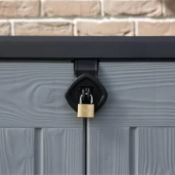 Keter Store It Out Ace Outdoor Garden Storage Shed 1200L - Grey / Graphite 14 Keter Store It Out Ace Outdoor Garden Storage Shed 1200L - Grey / Graphite -Garden Haven Shop 13531577 2124925770796016