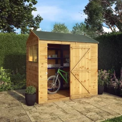 Mercia 7ft X 5ft Premium Shiplap Reverse Apex Shed -Garden Haven Shop 13555778 3694949338570557