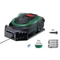 Bosch 18V Indego S 500 Robotic Lawn Mower - 19cm -Garden Haven Shop 13798698 4575054793827412