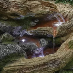 Stylish Fountain Bubbling Brook Water Feature With LEDs 10 Stylish Fountain Bubbling Brook Water Feature With LEDs -Garden Haven Shop 13846059 1034962028294095