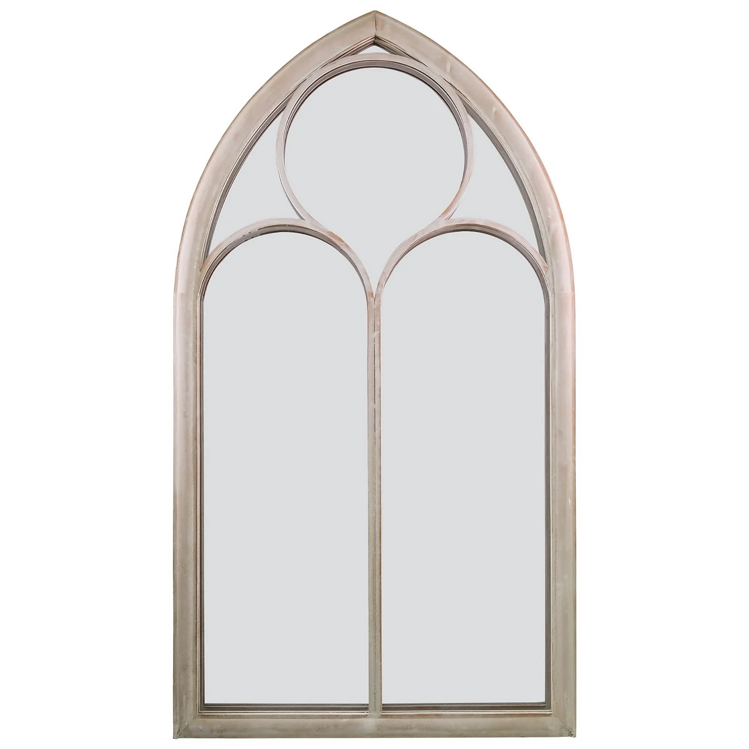MirrorOutlet Somerley Chapel Arch Large Garden Mirror - 150x81cm 1 MirrorOutlet Somerley Chapel Arch Large Garden Mirror - 150x81cm