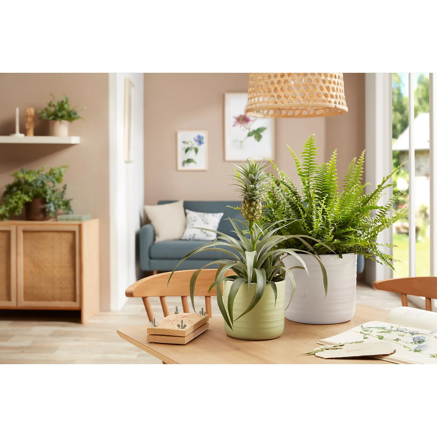 Scheurich Ripple White Indoor Pot - 12cm 2 Scheurich Ripple White Indoor Pot - 12cm - Image 2