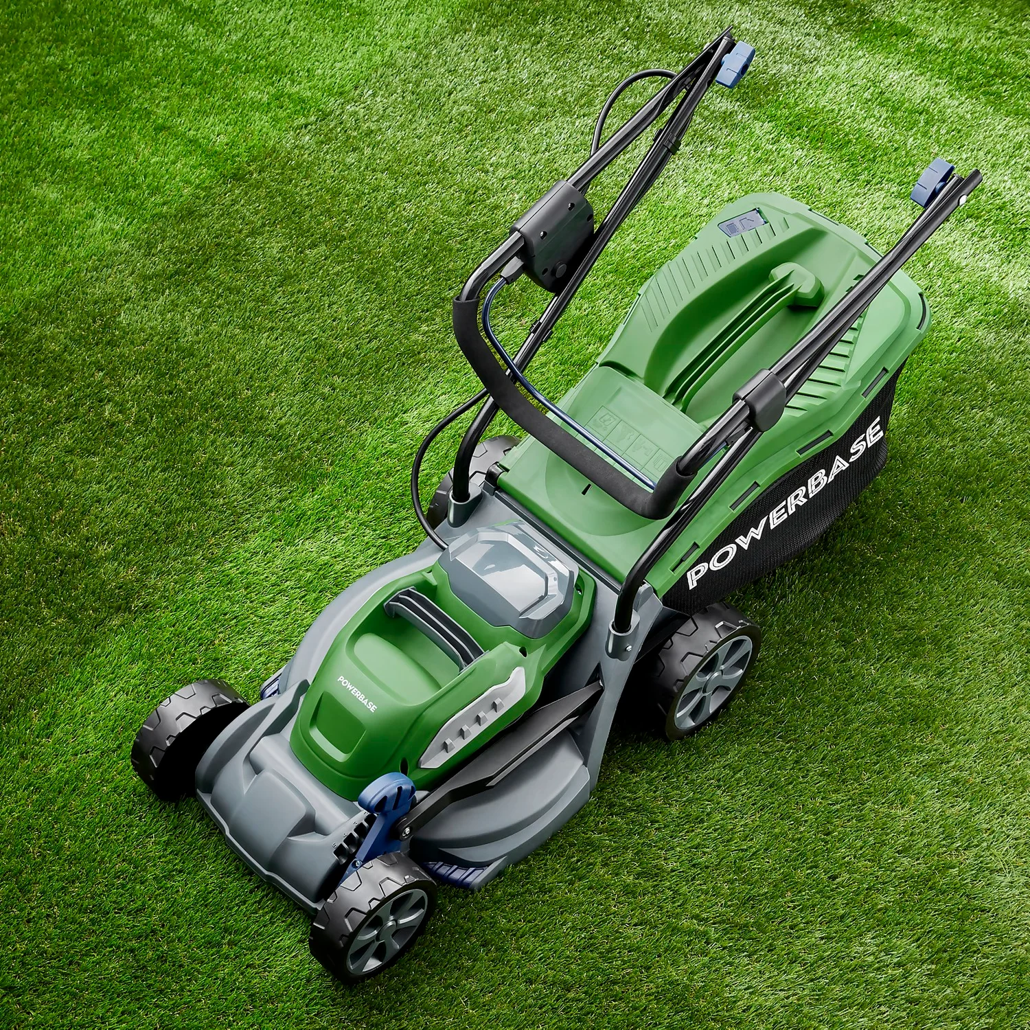 Powerbase 20V Cordless Lawn Mower & Trimmer Twin Pack - 25cm 4 Powerbase 20V Cordless Lawn Mower & Trimmer Twin Pack - 25cm - Image 4