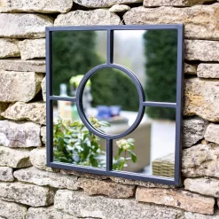 Black Square Garden Mirror -Garden Haven Shop 13965928 1205001706754961