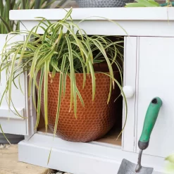 Suva Hammered Pot Copper - 31cm -Garden Haven Shop 13973652 2035011806086988