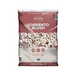 Stylish Stone Sorrento Blush Decorative Stones Large Bag -Garden Haven Shop 13996141 7885013107129826