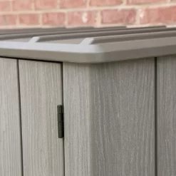 LIFETIME 1500L Vertical Storage Shed - Rough-Cut Brown -Garden Haven Shop 13997404 6504999835458260