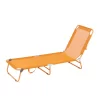 Bahari Folding Sunbed - Yellow