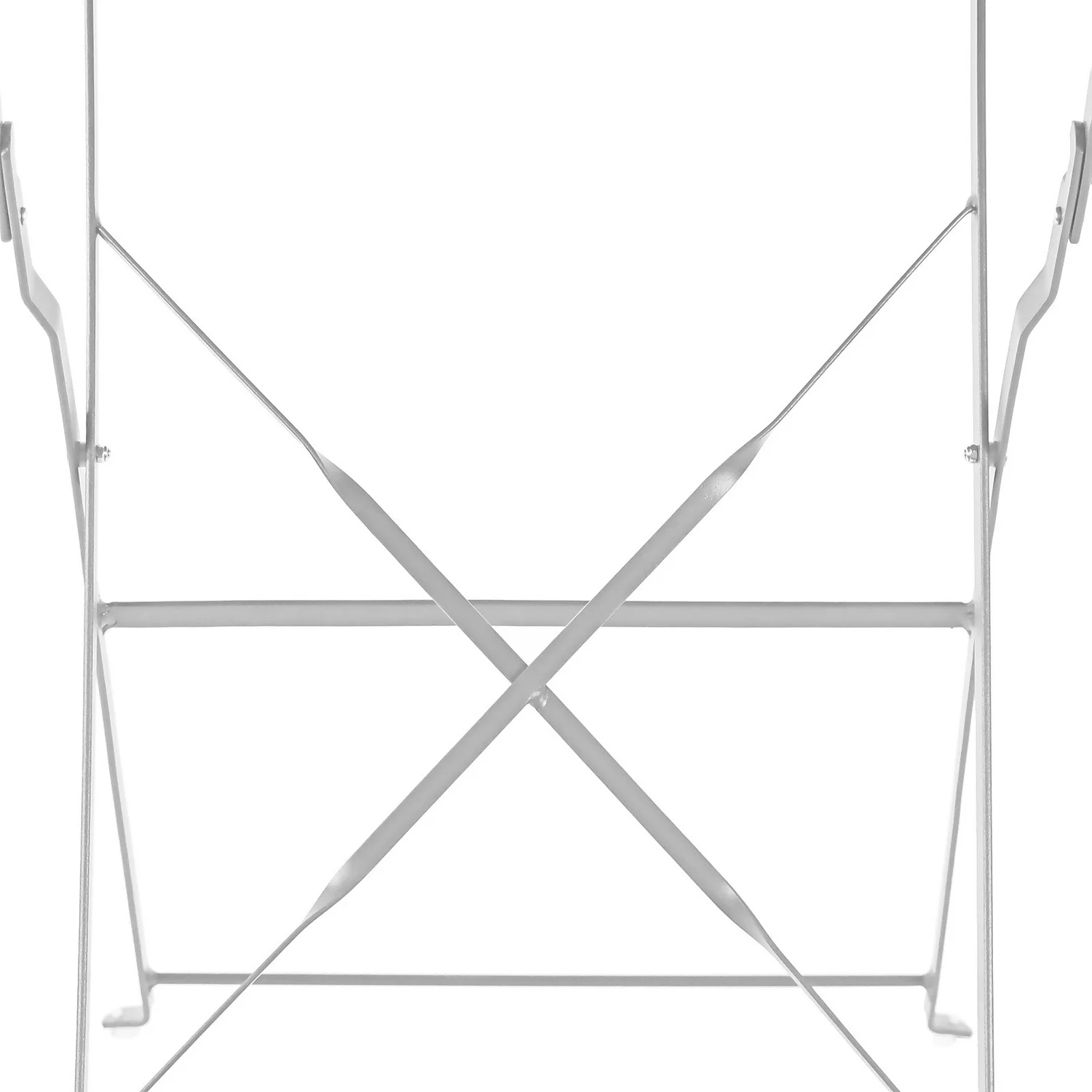 Millie Metal Bistro Set - Grey 8 Millie Metal Bistro Set - Grey - Image 8