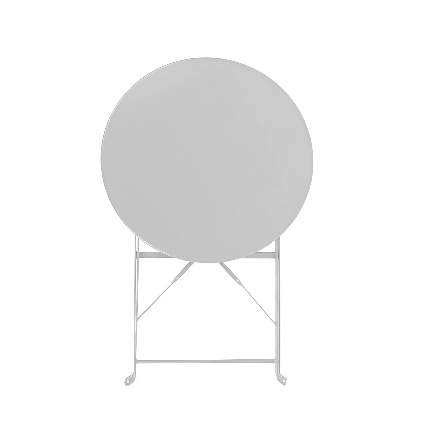Millie Metal Bistro Set - Grey 10 Millie Metal Bistro Set - Grey - Image 10