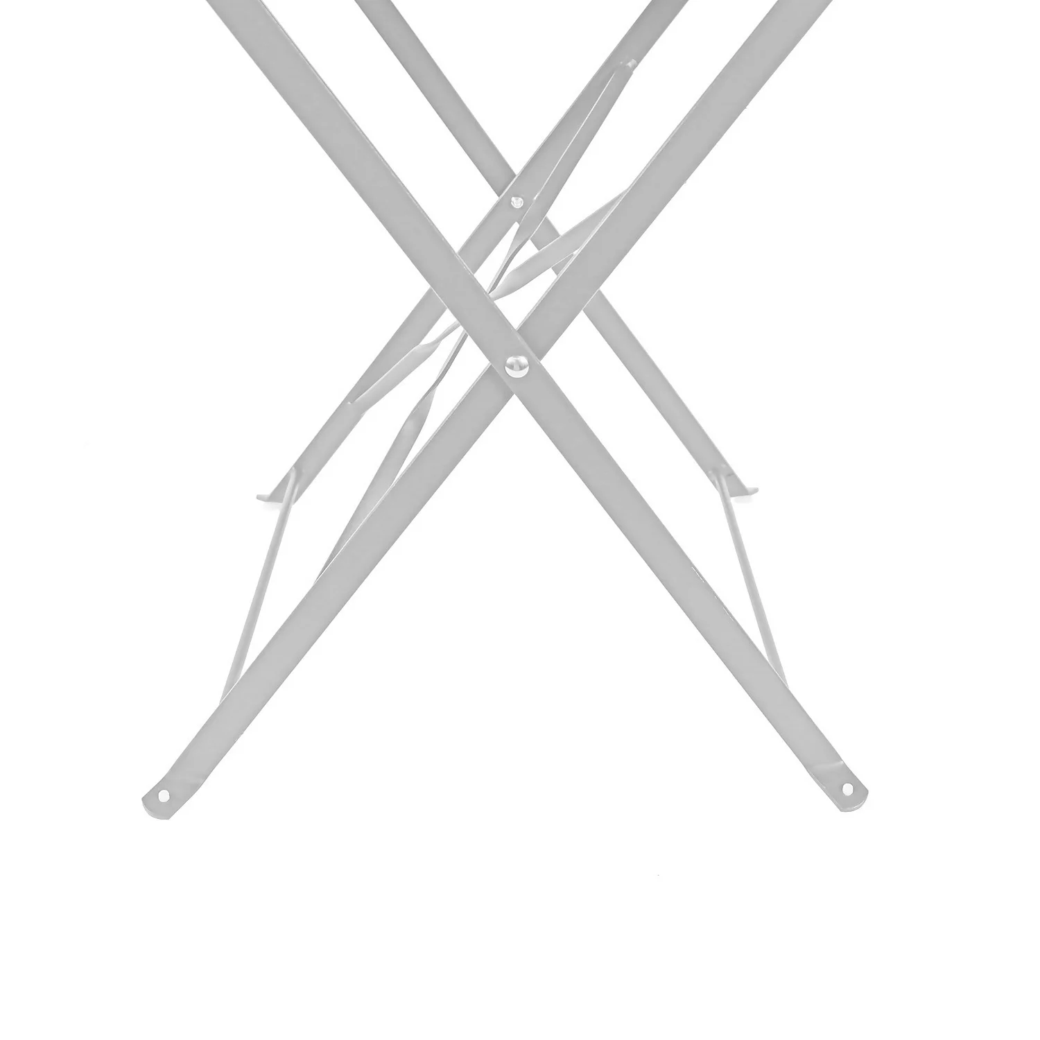 Millie Metal Bistro Set - Grey 7 Millie Metal Bistro Set - Grey - Image 7