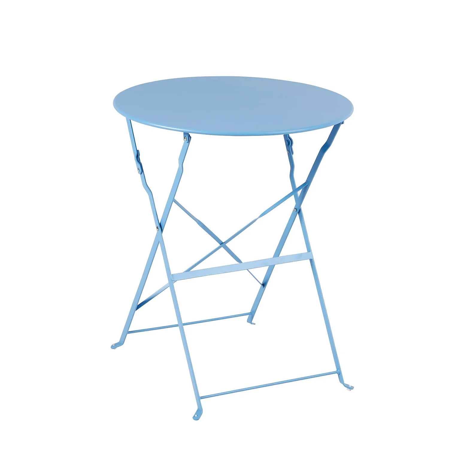 Millie Metal Bistro Set - Blue 3 Millie Metal Bistro Set - Blue - Image 3