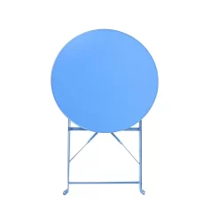 Millie Metal Bistro Set - Blue 19 Millie Metal Bistro Set - Blue -Garden Haven Shop 14005783 3945018250015570