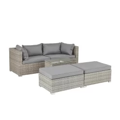Cairo Grey Rattan Effect Garden Sofa Set 14 Cairo Grey Rattan Effect Garden Sofa Set -Garden Haven Shop 14005786 2075022102996918