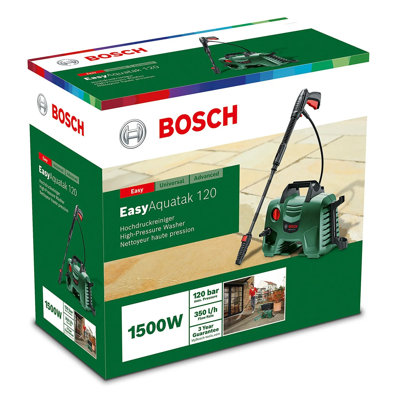 Bosch EasyAquatak 120 High Pressure Washer 10 Bosch EasyAquatak 120 High Pressure Washer - Image 10