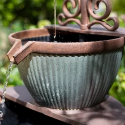 Stylish Fountain Irondale Pours Water Feature 13 Stylish Fountain Irondale Pours Water Feature -Garden Haven Shop 14519355 1825050878547047