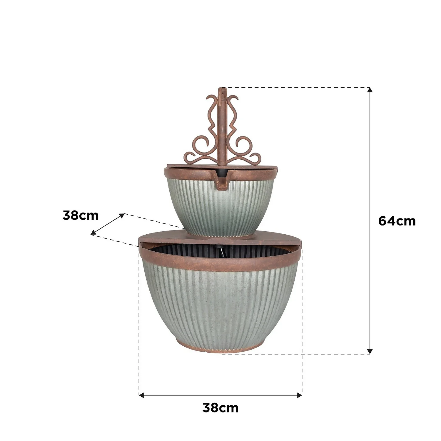 Stylish Fountain Irondale Pours Water Feature 10 Stylish Fountain Irondale Pours Water Feature - Image 10