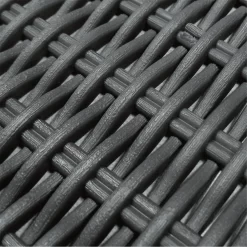 Keter California 2 Seater Outdoor Balcony Deluxe Garden Furniture Set - Graphite With Grey Cushions -Garden Haven Shop 14539592 1295041802219742